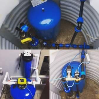 Подвод воды, водоснабжение дома от скважины